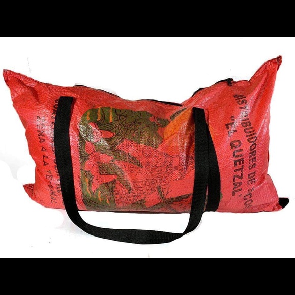 Saco Rojo Guatemalan tote bag - Picture 1 of 4